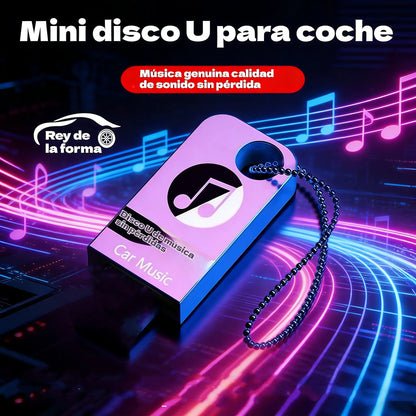 【Unidad flash USB de música】contiene 3000 canciones, 200 MV y efectos de sonido 6D