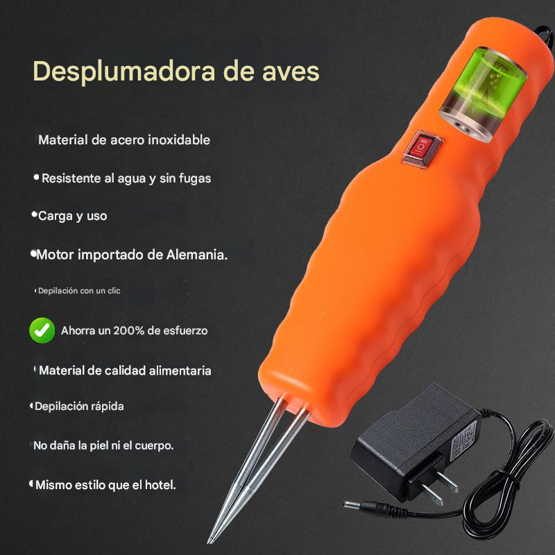 Desplumadora eléctrica para aves de corral