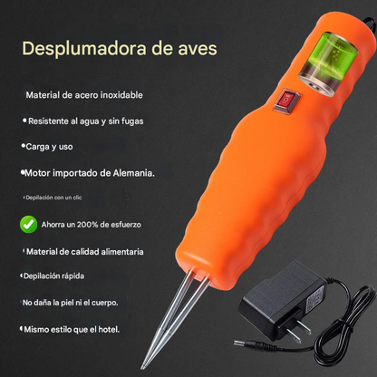 Desplumadora eléctrica para aves de corral