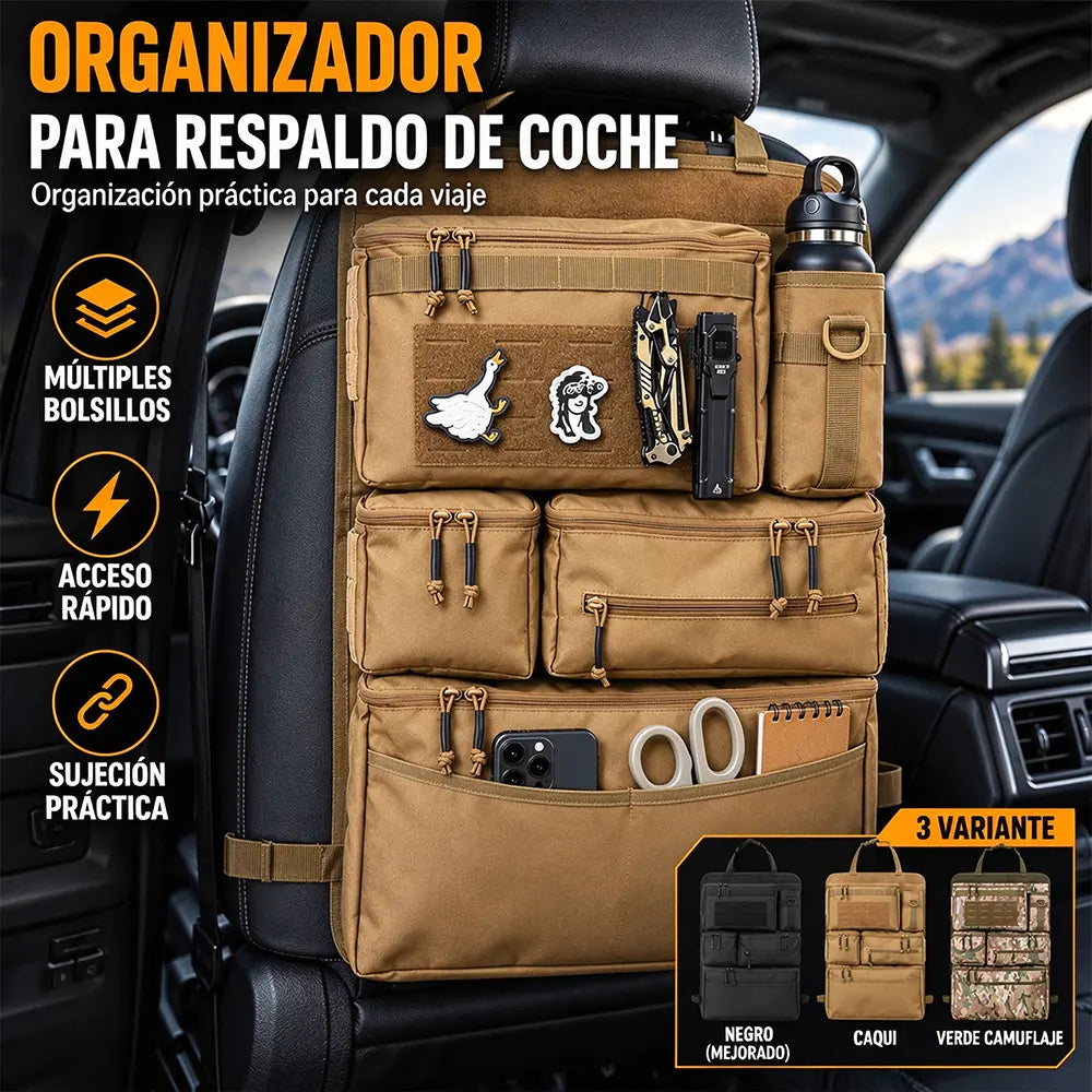 🚗📦 ¡50% de descuento! Organizador multiposición para el respaldo del asiento del coche