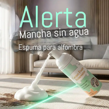 🧼 【100 ml + toalla】💧🧽Espuma limpiadora de alfombras domésticas！