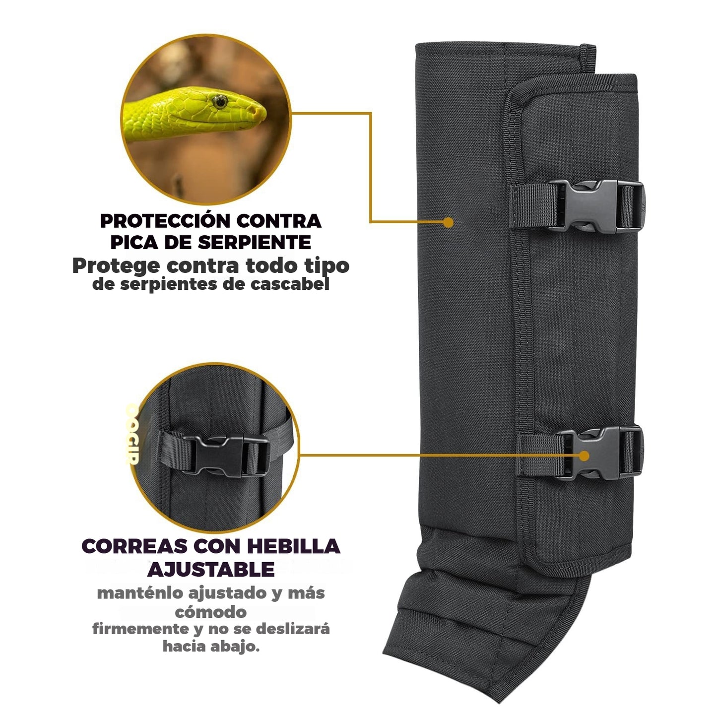 📢📢 ¡50% DE DESCUENTO! ⏰ Polainas protectoras para exteriores, ideales para senderismo y caza.