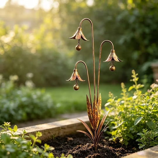 50%OFF🌸Triple Bluebells Garden Stake