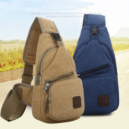 Bolso Bandolera Hombre Impermeable, Mochila Pecho Multifuncional con Múltiples Compartimentos para Viaje y Uso Diario