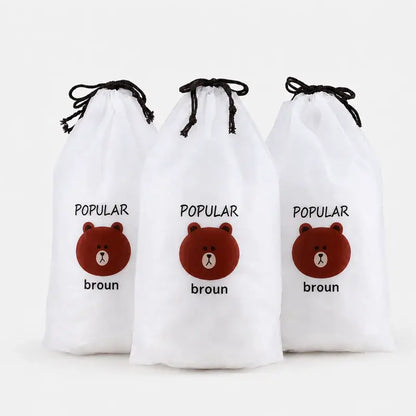 🔥(300 kusov) Len 24 eur🍽️Extra veľký, hrubý, antibakteriálny plastový obal vhodný do potravín