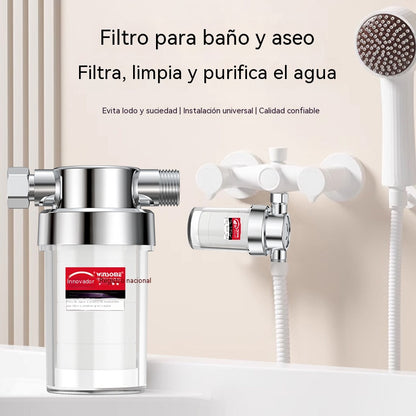 🔥Purificador de agua para debajo del fregadero, filtro para grifo de cocina, filtro de agua universal para cabezal de ducha de grifo de baño.