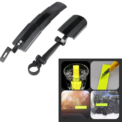🚴Juego de guardabarros plegables y ajustables para bicicleta ✨🌧️