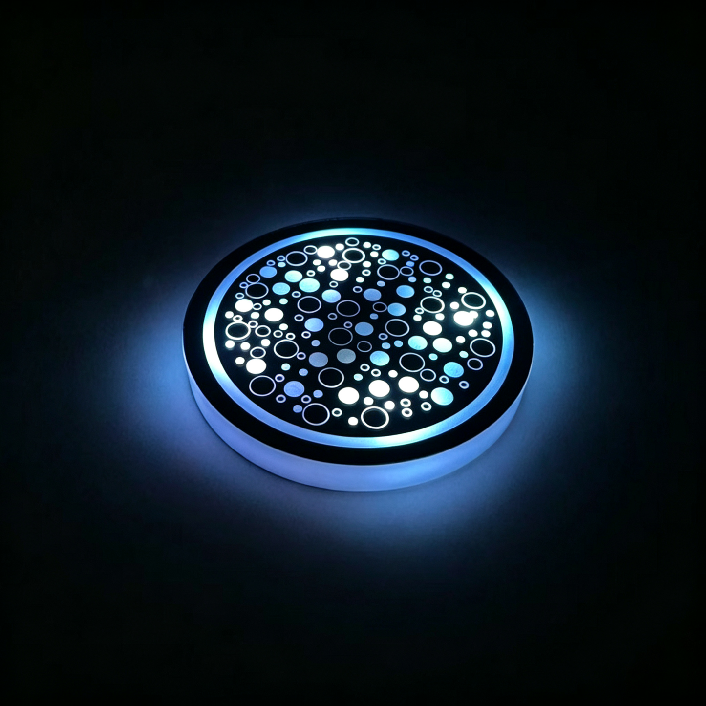【3 artículos por 27 euros】🚗💡Posavasos coloridos para el interior del coche con luces LED
