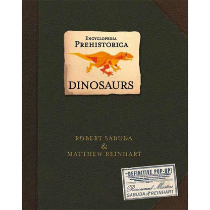 🔥📕 Enciclopedia de dinosaurios prehistóricos en 3D Libro desplegable Enciclopedia de dinosaurios