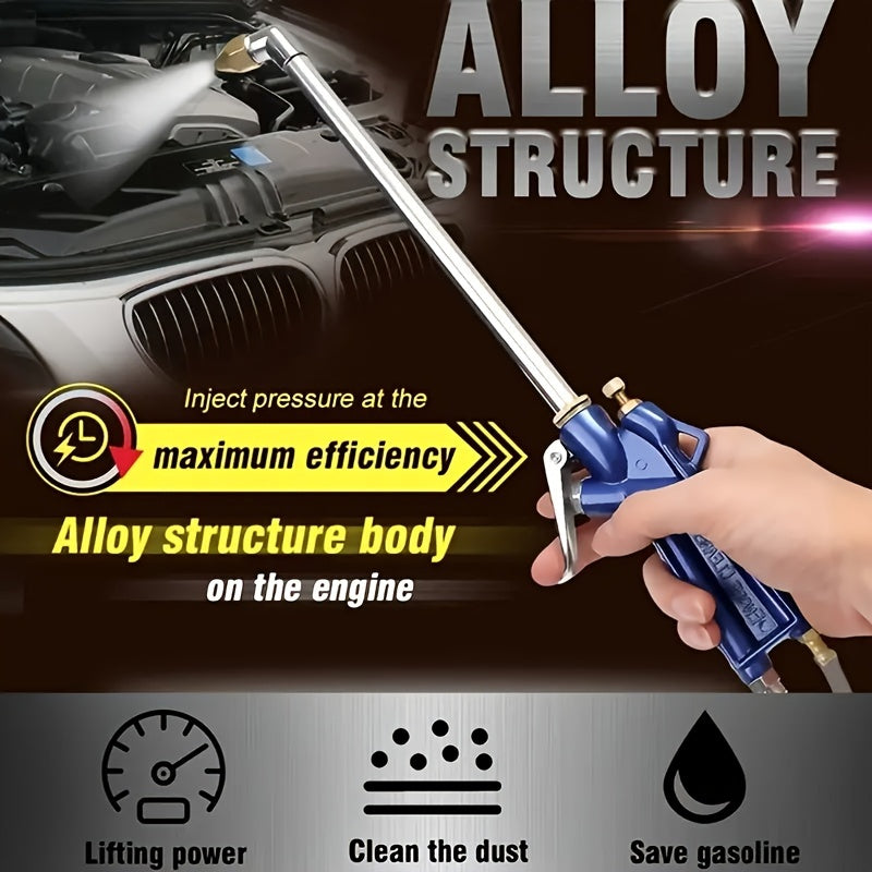 🔥 Najnižšia cena po obmedzenú dobu 🚗 Pistola de Limpieza Neumática 2 en 1 – Soplado y Agua a Presión 💨💦