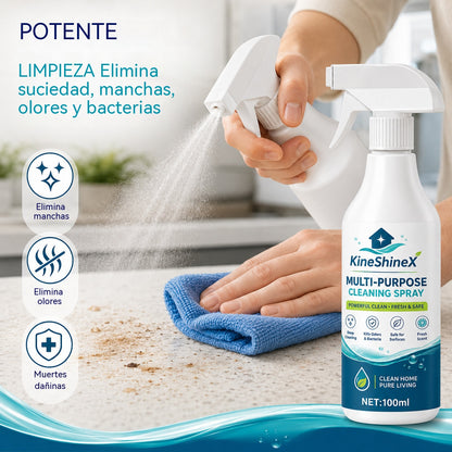 🔥【Compra 1 y llévate 1 gratis】2 artículos por 27 euros🧽✨Limpiador multiusos para el hogar, apto para fregaderos, encimeras, bañeras, ventanas, muebles e interiores de automóviles.