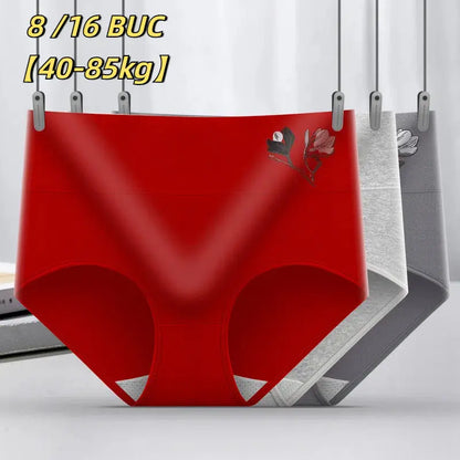 🔥【8  piezas 】【40-85kg】🔥Último día - 50% de descuento - Braguitas de algodón antibacteriano que no dejan marcas
