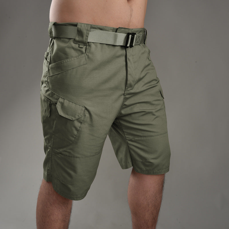 🔥【S-6XL】Pantalones cortos tácticos impermeables para exteriores para hombre❤️ (40-105 kg)