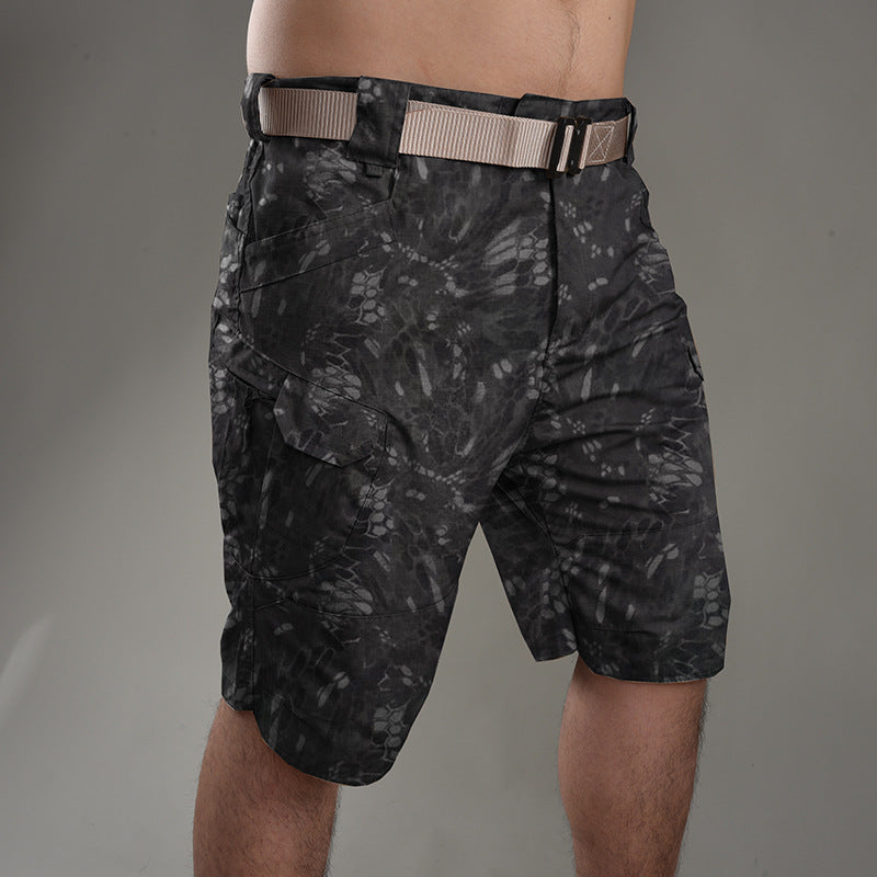 🔥【S-6XL】Pantalones cortos tácticos impermeables para exteriores para hombre❤️ (40-105 kg)