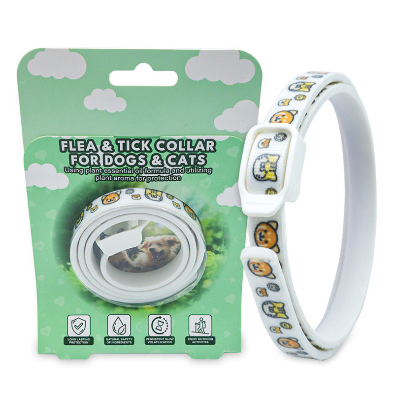 🔥Compra 1 y llévate 1 gratis🔥🐾 Collar repelente de plagas para mascotas con aceites esenciales naturales 🦟Protección segura contra pulgas y garrapatas para perros y gatos 💚