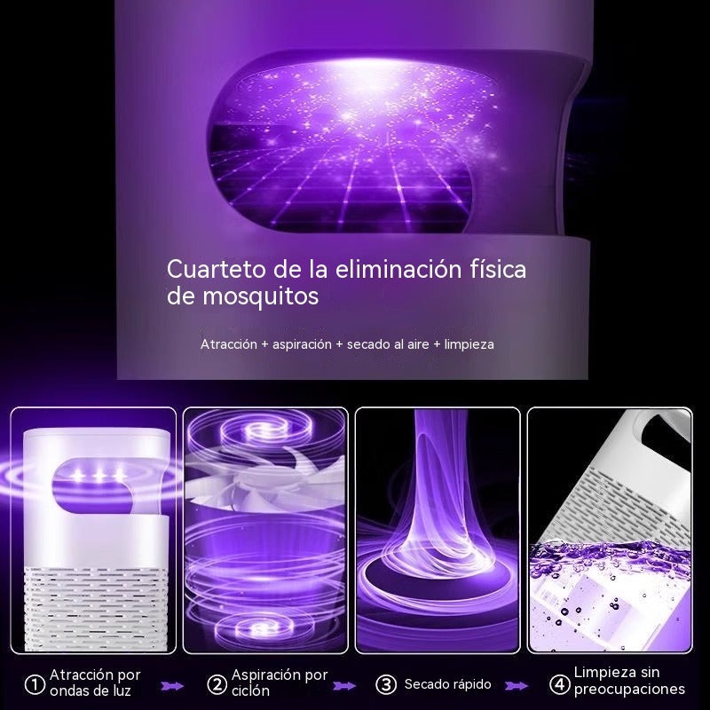 🔥✨Dispositivo multifuncional, natural, silencioso y totalmente automático para repeler y atrapar mosquitos🦟❌