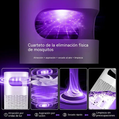 🔥✨Dispositivo multifuncional, natural, silencioso y totalmente automático para repeler y atrapar mosquitos🦟❌