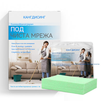 🧹✨ 【4 balenia – 240 tabliet】Antibakteriálne a dezodoračné viacúčelové čistiace tablety | Vhodné na drevené podlahy, lamináty, obklady a steny karavanov