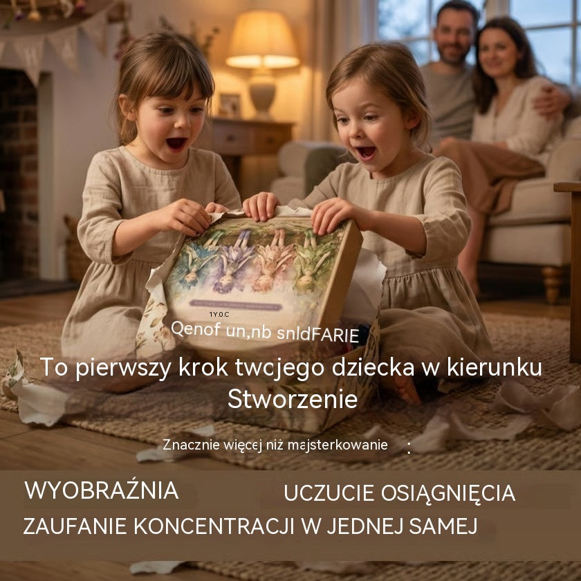 🌸50% zniżki – seria do szycia „Bajki” – zestaw lalek wróżek do samodzielnego uszycia✨👼