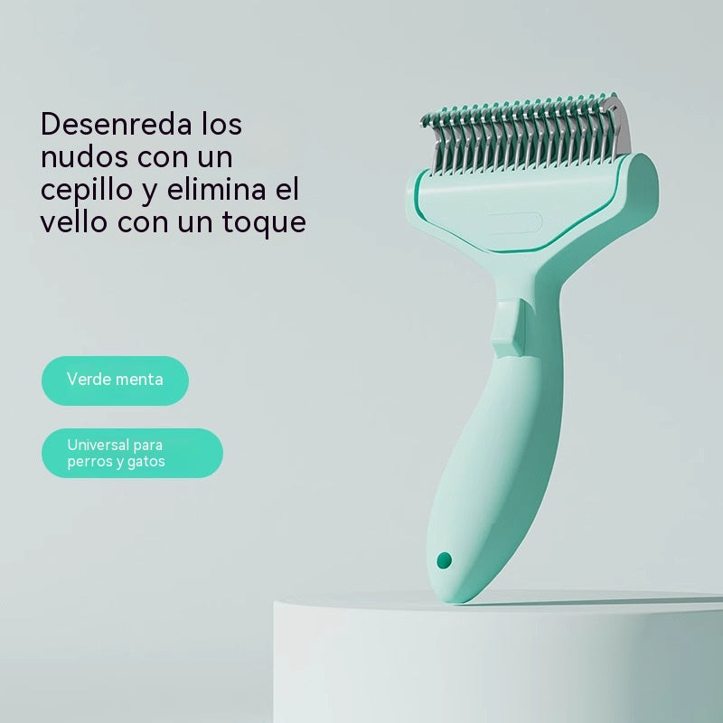 🔥🔥Peine para mascotas, un cepillo especial para eliminar el pelo suelto de perros y gatos.