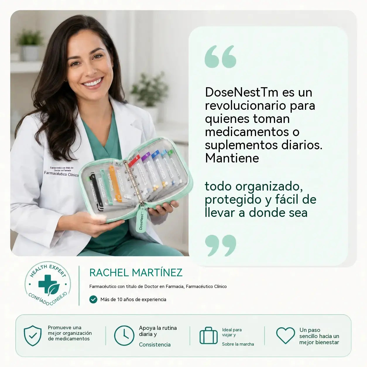 Organizador multifuncional de silicona: ¡Pastillas, joyas y monedas, todo perfectamente organizado en un solo lugar! 💎✨