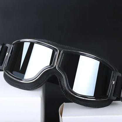 Gafas estilo Harley retro, viseras para cascos de motocicleta