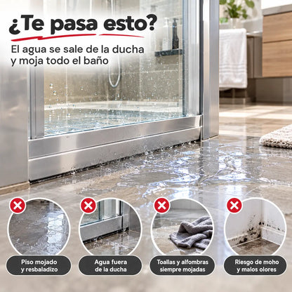 🚪2 piezas🔥 Burlete inferior de PVC para puertas – ✅Antipolvo y antiviento ✅Repelente de insectos y roedores