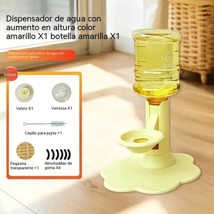 🐾 Mascota automática Dispensador de agua – Autorecarga por gravedad Cuenco de agua para perros y gatos