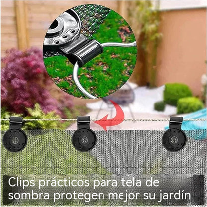 🔥【50 piezas】💝 Tela de sombra con agarre de bloqueo resistente