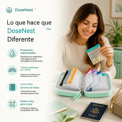 Organizador multifuncional de silicona: ¡Pastillas, joyas y monedas, todo perfectamente organizado en un solo lugar! 💎✨