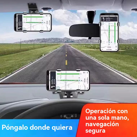 🎁【2 piezas】Soporte para teléfono móvil giratorio de 360° para coche