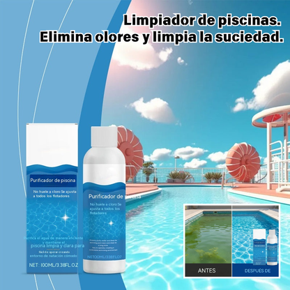 💧Compra 1, llévate 1 gratis! ✨ Dile adiós al agua verde y a los químicos agresivos: solo agua pura y fresca en cada baño. 🏊‍♂️💙