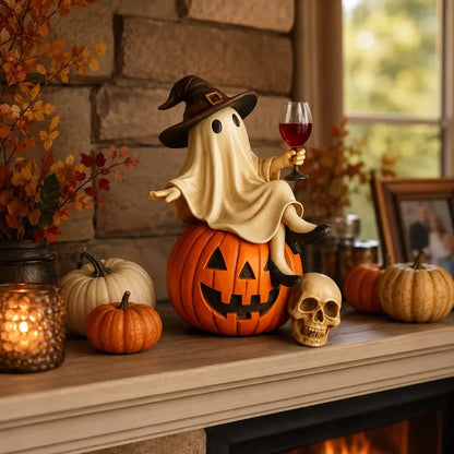 👻🍷 Noche de Vino Fantasma - Decoración de Halloween