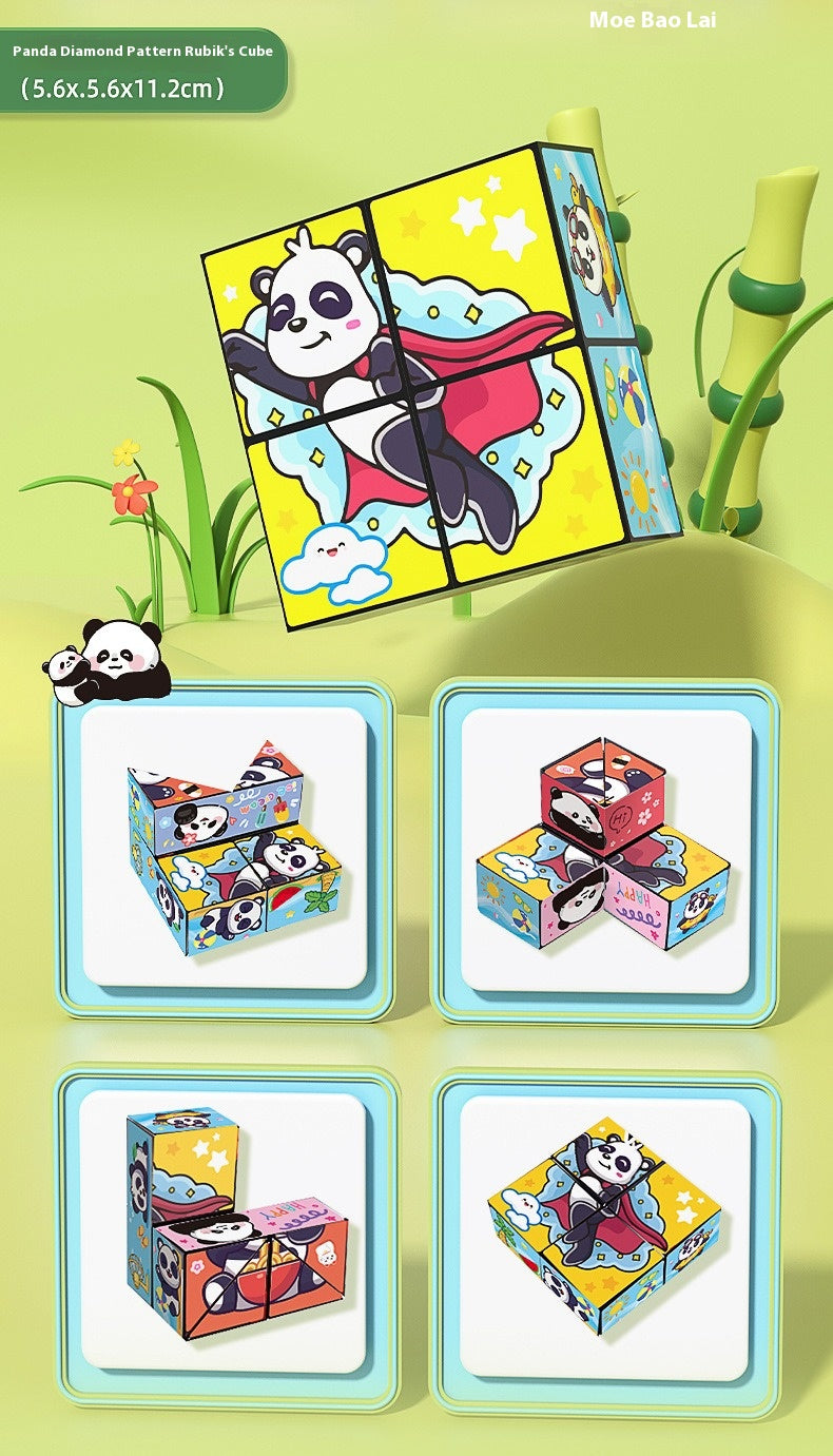 🔥【Compra 1, llévate 1 gratis】Cubo de Rubik con deformación geométrica, rompecabezas 3D, bloques de construcción🧩Precio medio desde 5 euros