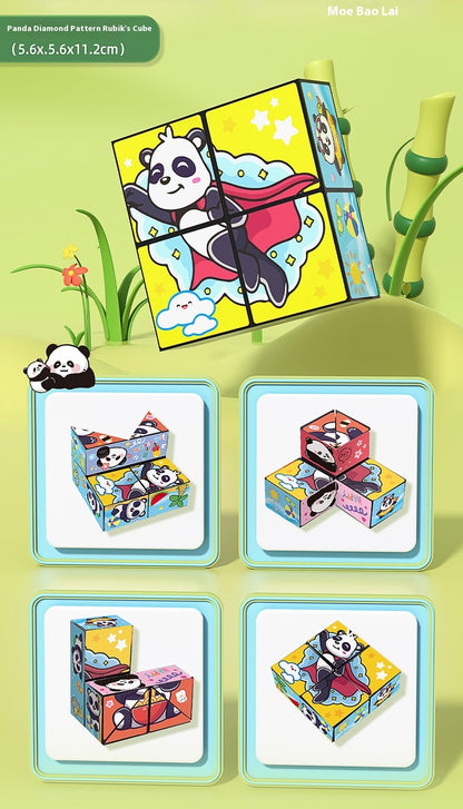 🔥【Compra 1, llévate 1 gratis】Cubo de Rubik con deformación geométrica, rompecabezas 3D, bloques de construcción🧩Precio medio desde 5 euros