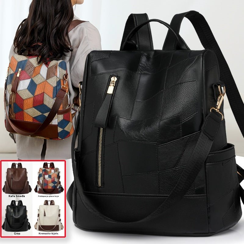 💖✨ Mochila retro de gran capacidad de moda para mujer nueva 2026.
