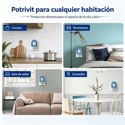 🦟 Lámpara Antimosquitos UV LED con Atracción Fotocatalítica – Trampa Eléctrica para Mosquitos e Insectos