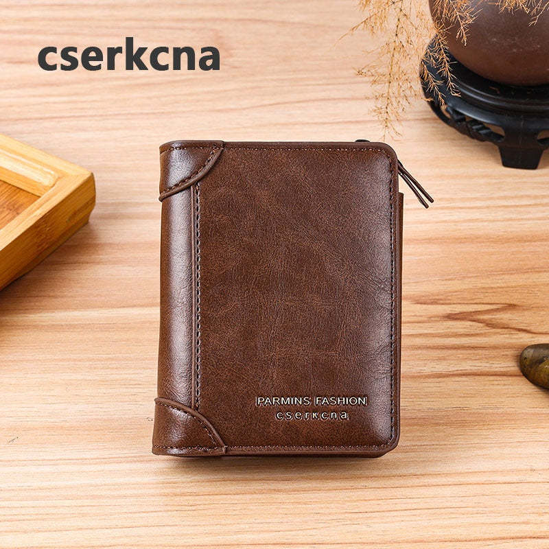 🔥50% de descuento🔥 Nueva cartera antimagnética RFID para hombre, gran capacidad, piel suave.