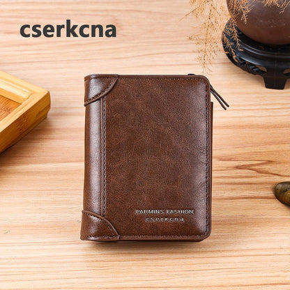🔥50% de descuento🔥 Nueva cartera antimagnética RFID para hombre, gran capacidad, piel suave.