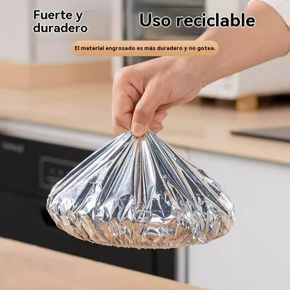 🔥【50 piezas 23 euros】 Cubierta térmica de papel de aluminio apto para alimentos