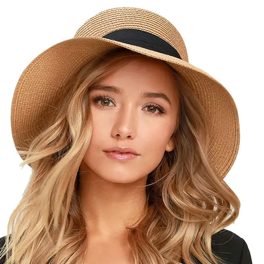 👒☀️ Sombrero de Playa Plegable para Mujer | Protección UV & Estilo para Todo el Verano