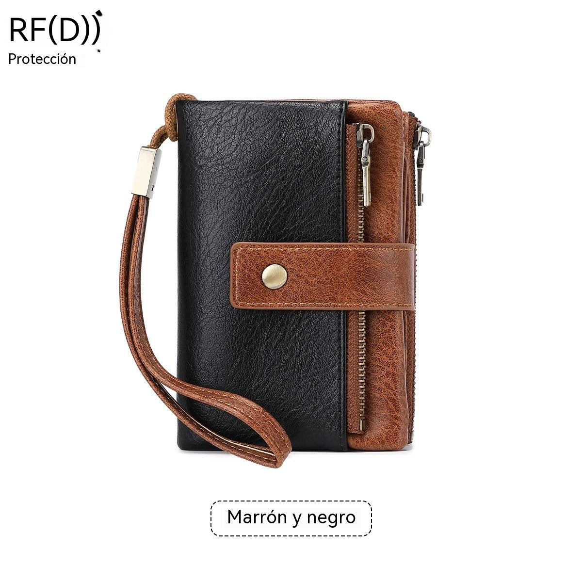 🥳¡OFERTA ESPECIAL 2026!🥳💞¡Más de 50.000 unidades vendidas!👛🛡️ ¡50% de descuento! Cartera de piel para mujer con bloqueo RFID: bloquea el robo digital. Piel suave, múltiples compartimentos. Segura y elegante. 👜💳