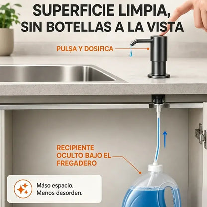 🧼 ¡El dispensador que hará tu cocina mucho más práctica!