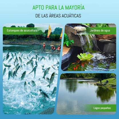 🔥【300 cápsulas/frasco】💊🌊Las tabletas efervescentes de dióxido de cloro son adecuadas para la esterilización y desinfección en estanques de peces y acuarios.