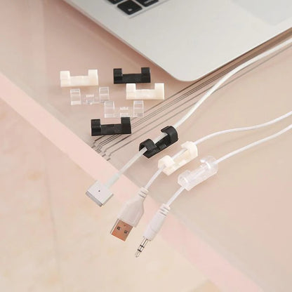 🎁【40 Piezas】🚨 Solo hoy: 50% de descuento en clips autoadhesivos para cables.