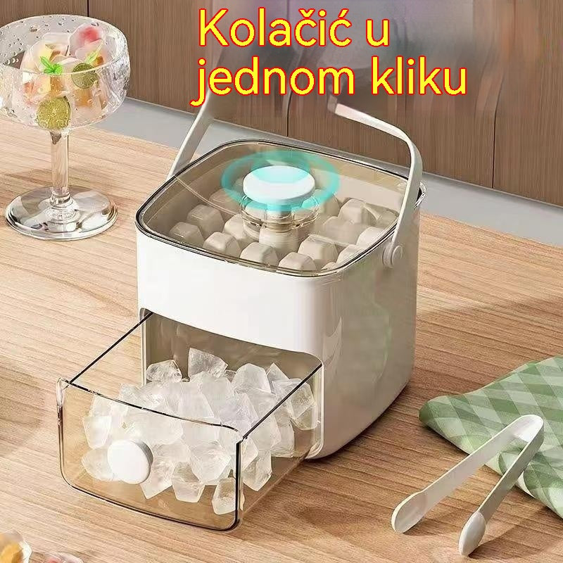 🧊 Posuda za led 2026 s poklopcem: Pravljenje leda je jednostavno.