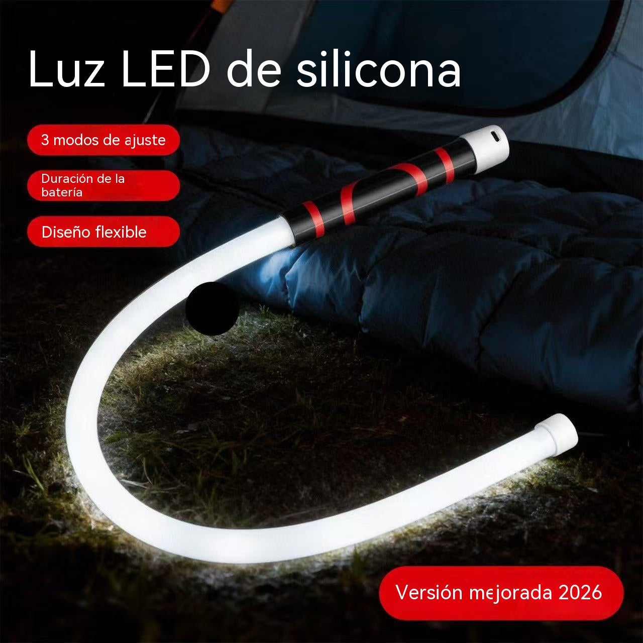 🔥🔥【Precio especial de último día】Linterna LED flexible portátil