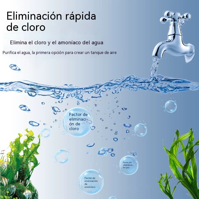 🐟【Compra 1 y llévate 1 gratis】💧 Pastillas efervescentes para limpiar el agua de acuarios y estanques🔥