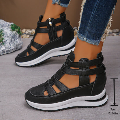 🌸【35-44】2025 Sandalias de mujer modernas y cómodas, fabricadas en piel auténtica