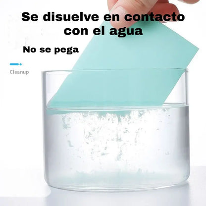 🔥【400 piezas】 ¡Papel de limpieza, poderosas tabletas de limpieza para descontaminación, limpieza de pisos, lavandería en el hogar, limpieza profunda y cuidado blanqueador!